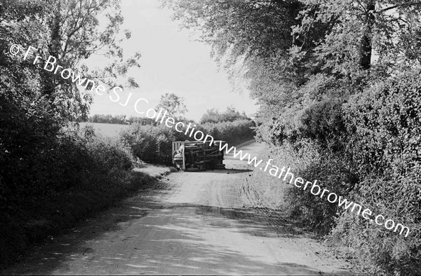 LORRY ACCIDENT NEAR NEW INN